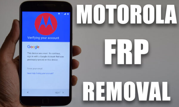 Motorola FRP Google Account Unlock Service