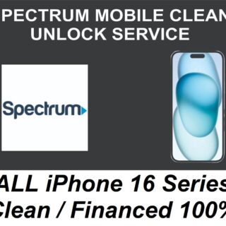Spectrum USA - All iPhones 16 series "Clean + Financed"